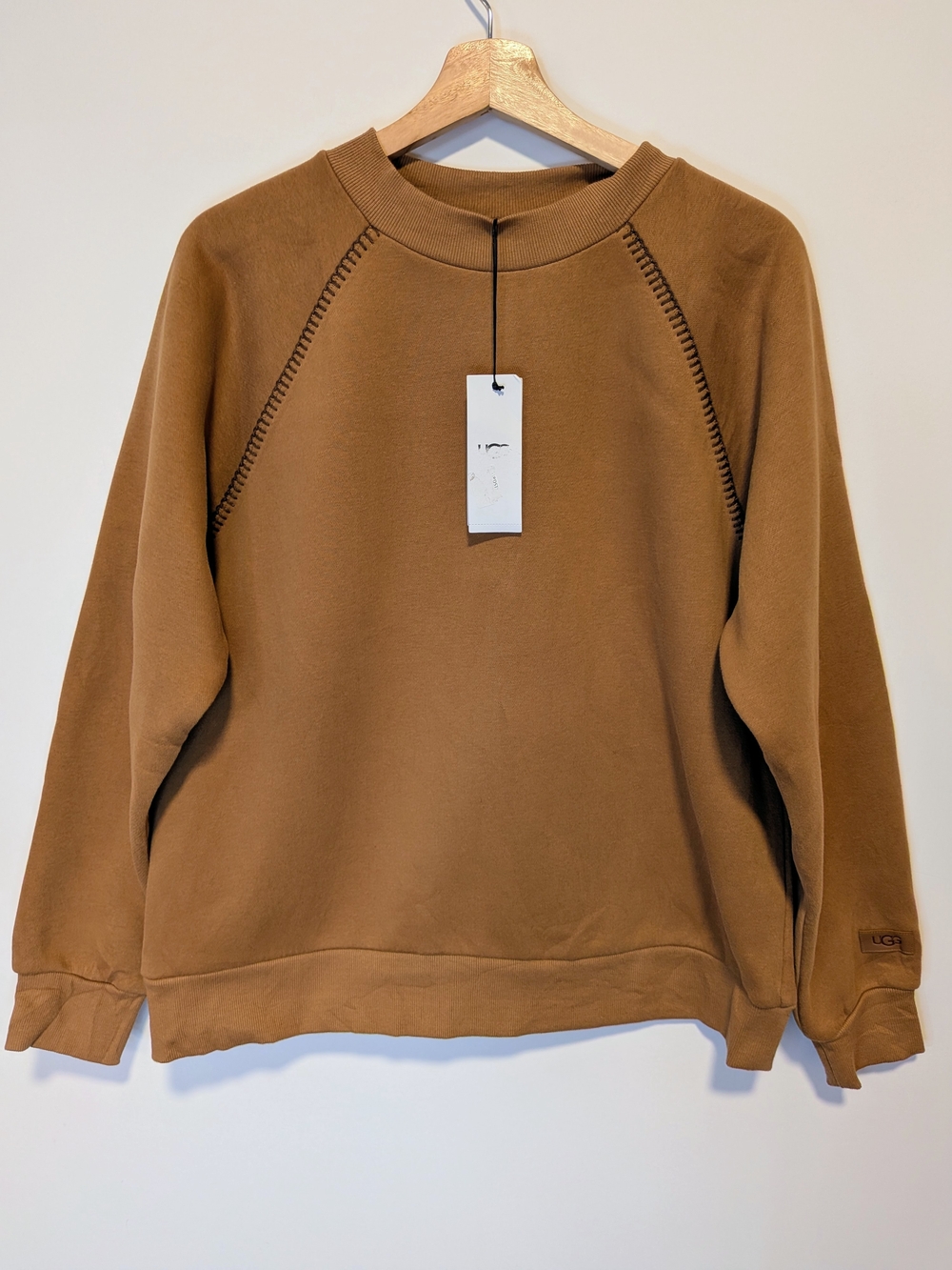 UGG Classic Crewneck Sweatshirt Chestnut NWT Women's Size M